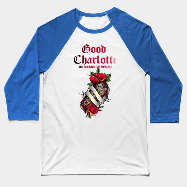 charlotte the young and the hopeless Baseball T-Shirt by Baim_Art